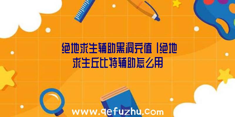 「绝地求生辅助黑洞充值」|绝地求生丘比特辅助怎么用